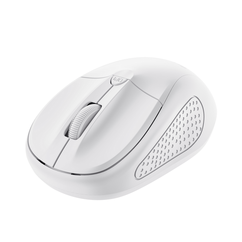 Mouse Wireless Trust Primo, 1600 DPI, Alb - imaginea 2