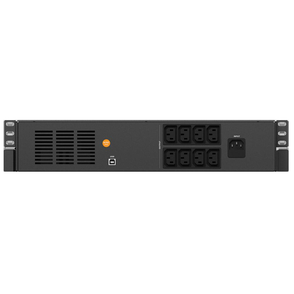 UPS nJoy Code 1000, 600W, LCD, USB, Rackmount 2U - imaginea 3