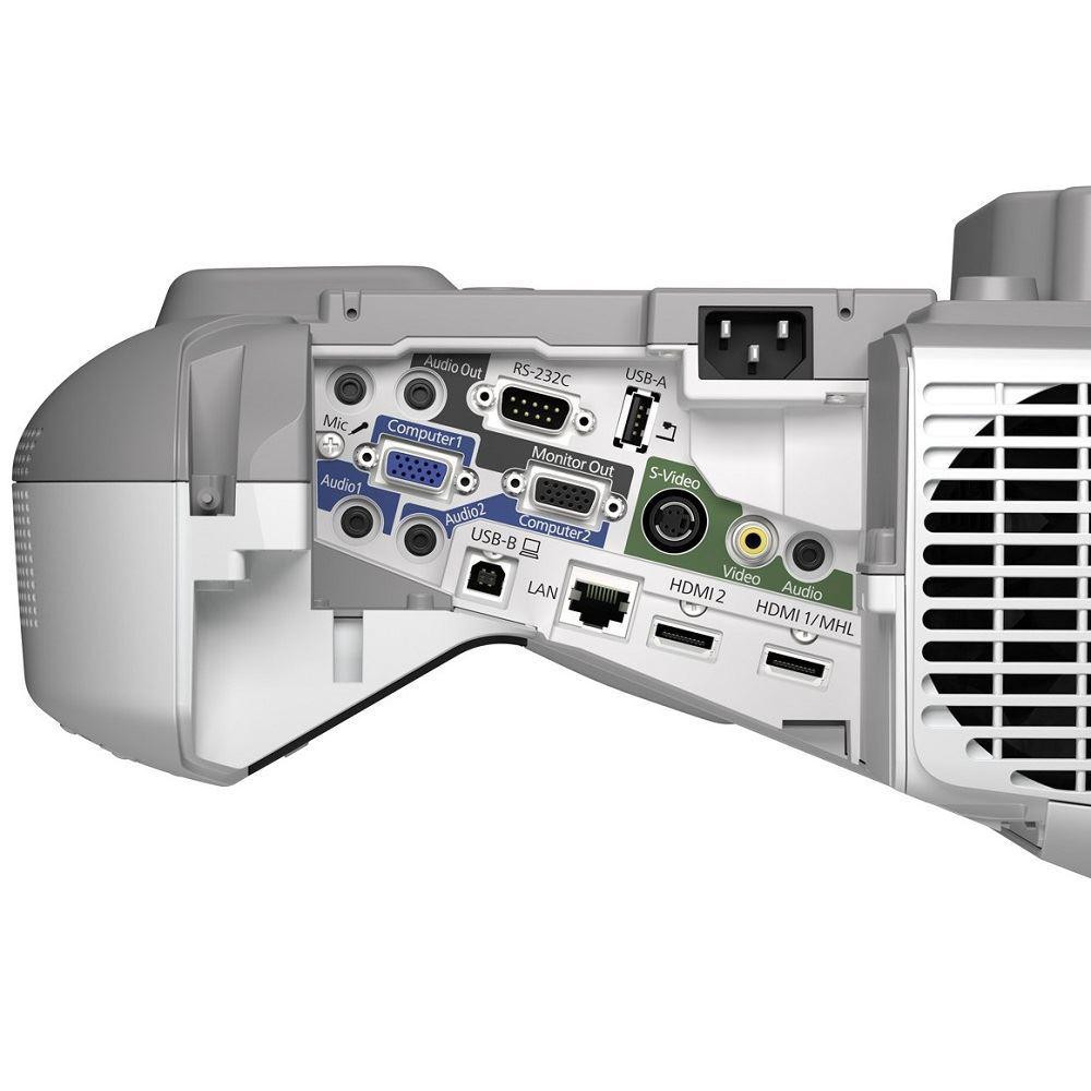 Proiector EPSON Epson EB-685W, WXGA, 1280 x 800, 16:10, HD ready, 3 ,500 lumeni, 14,000 : 1, USB 2.0 Type A, USB 2.0 Type B,RS-232C, HDMI in (3x), Composite in, RGB in (2x), RGB out, Stereo mini jack audio out, Stereo mini jack audio in (3x), Microphon - imaginea 3