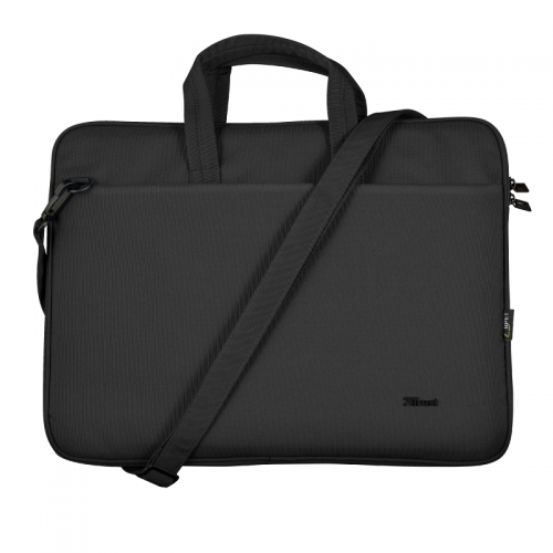 Geanta laptop TRUST Bologna, Negru, 2 ani Garantie - imaginea 1