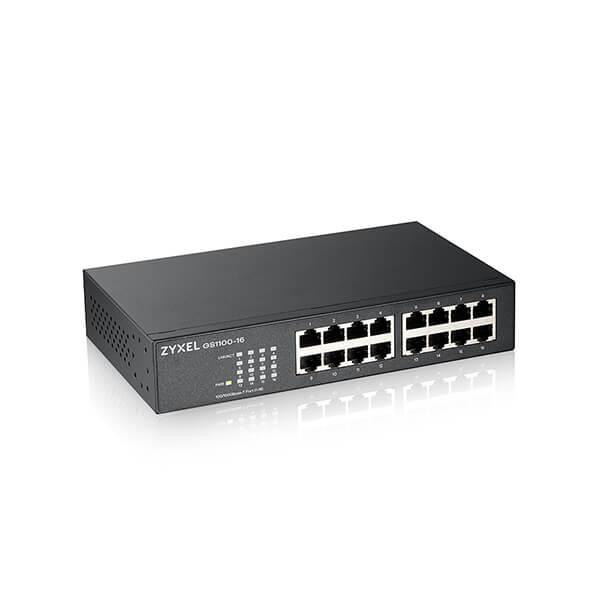 ZYXEL GS1100-16S 16-port GBE UNMG SWITCH - imaginea 4