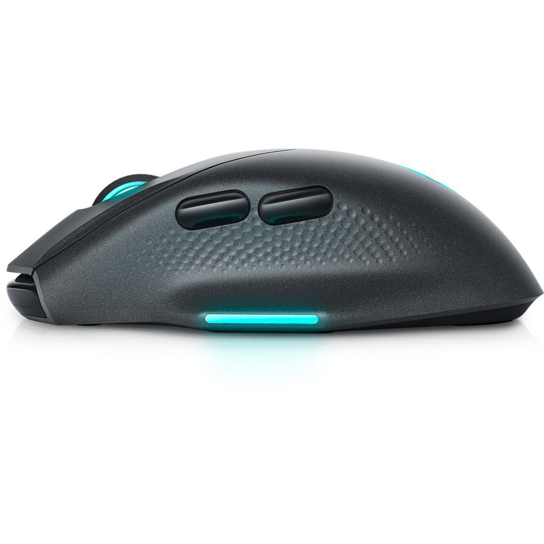 Mouse Gaming Wireless DELL AW620M, 26000 dpi, Negru - imaginea 3