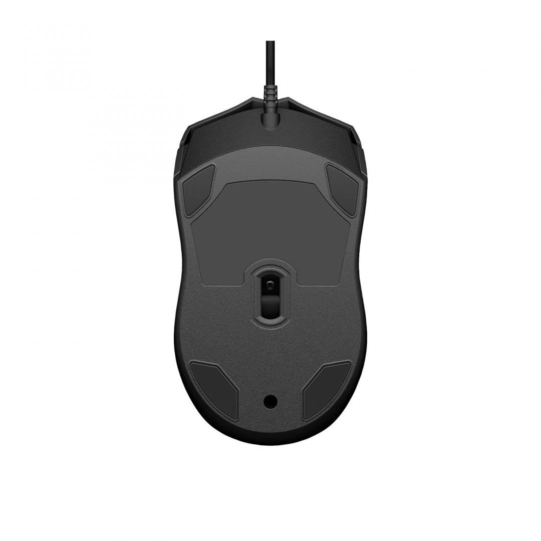 Mouse HP Wired Mouse 105, 1600 dpi, Negru - imaginea 2