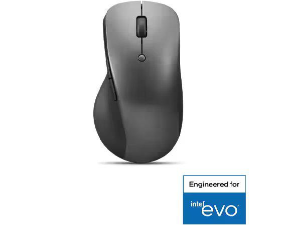 Mouse Wireless LENOVO Lenovo Professional Bluetooth Rechargeable Mouse, 2400 dpi, Gri - imaginea 1