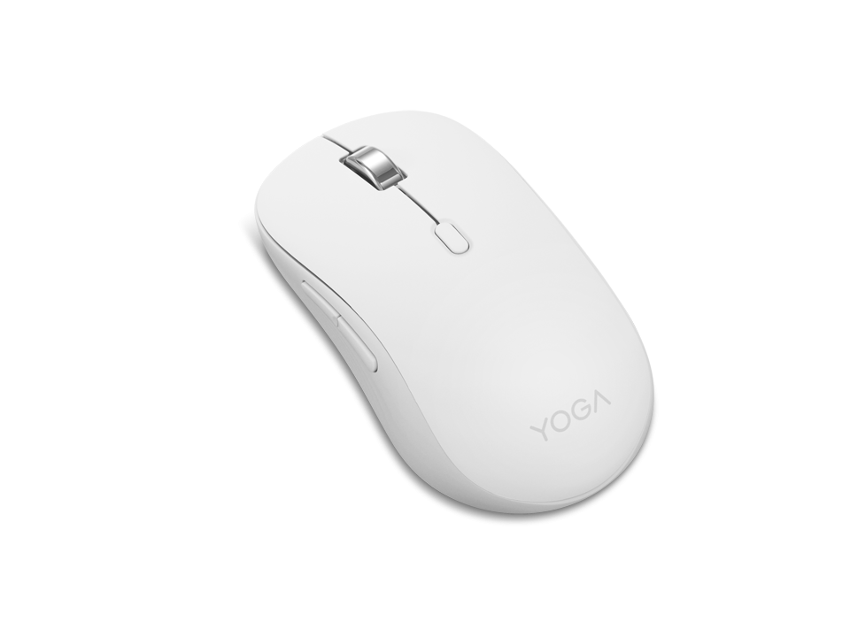 Mouse Gaming Wireless Lenovo Yoga, 4000 dpi, Alb - imaginea 3
