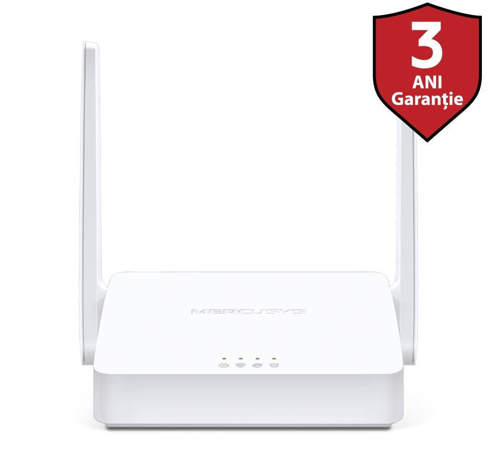 Router wireless MERCUSYS MW301R, WIFI 4, Single Band - imaginea 1