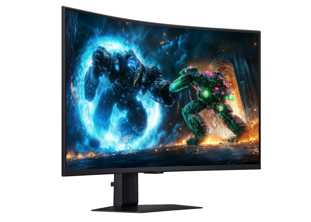 Monitor Samsung 37" LS37FG750EUXEN, Curvature: 1000R, Diagonal (inch): 37, Diagonal (cm): 93, Aspect ratio: 16:9, Panel: VA, Resolution: 3840x2160, Refresh Rate: 165Hz, Response time GtG: 1ms, Brightness (max): 350 cd/m², Contrast (static) : 3000:1, Viewing angle: 178/178, Color Gamut Type: DCI-P3 - imaginea 4