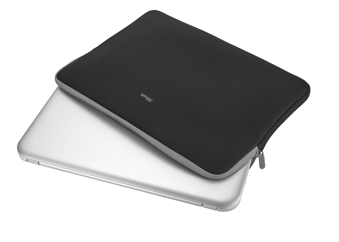 Geanta laptop Trust Primo Soft Sleeve, Negru, 2 ani Garantie - imaginea 2