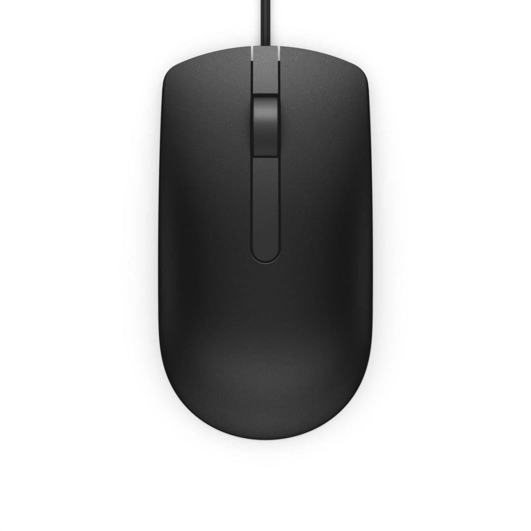 Mouse DELL MS116, 1000 dpi, Negru - imaginea 1