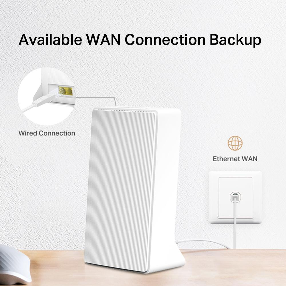 Router wireless MERCUSYS MB110-4G, WIFI 4, Single Band - imaginea 1