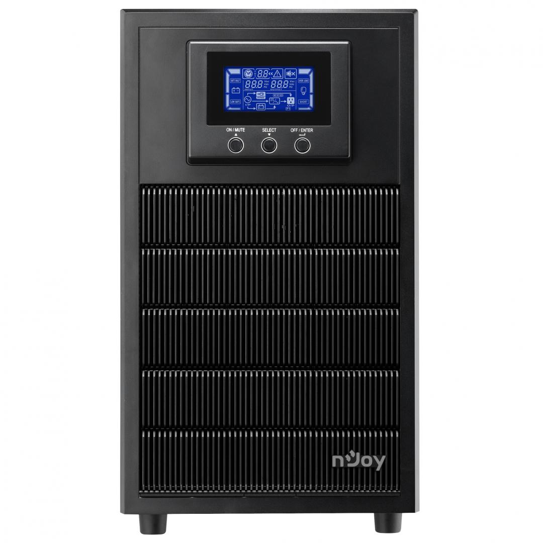 UPS nJoy Aten PRO 3000, 2700W, LCD, USB, Tower - imaginea 3
