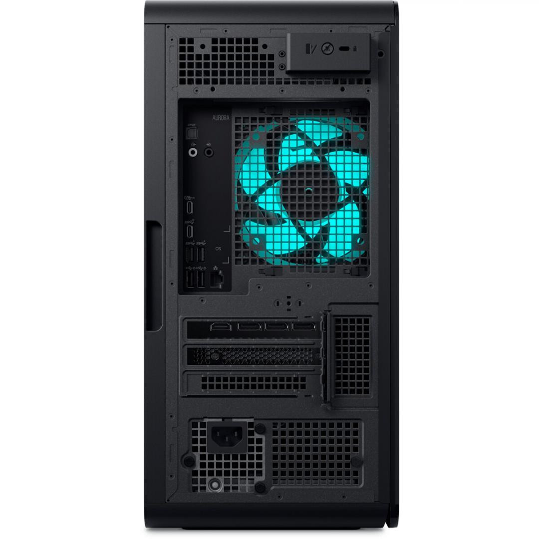 Desktop Gaming Dell Alienware Aurora ACT1250 cu procesor Intel Core Ultra 9 U9-285K pana la 5.7 GHz, 64 GB DDR5, 4TB SSD, RTX 5080, Windows 11 Pro, Black, 3 ani Garantie - imaginea 7