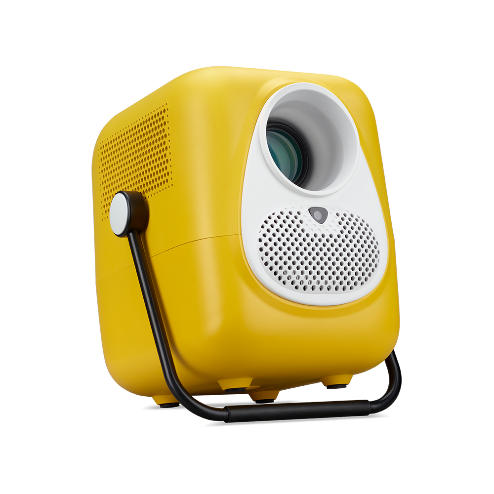 Videoproiector portabil Fire Legend QF23s, FHD 1920* 1080, Auto Focus, Bluetooth Speaker, LED 6.500 lumeni/ 250 ANSI lumeni, 16:9/ 4:3, 1.000:1, 30.000 ore, HDMI, USB (Type A 2.0), DC Out (5V/1A, USB Type A 2.0), PC audio, boxe 2* 3W, Bluetooth Wireless Audio, 1.23 kg, telecomanda inclusa, Smart - imaginea 1
