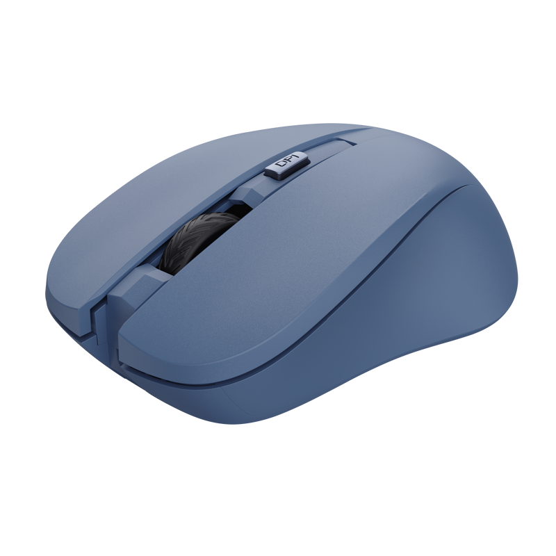 Mouse Wireless Trust Mydo, 1800 dpi, Albastru - imaginea 3
