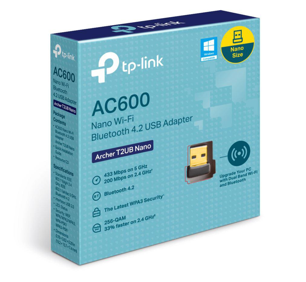 Adaptor wireless TP-Link Archer T2UB Nano, WIFI 5, Dual Band - imaginea 2