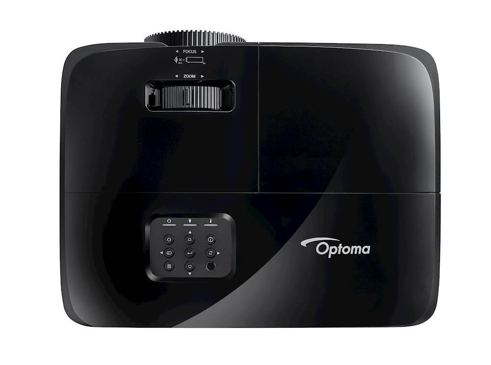 Proiector Optoma W400LVe, full 3D, WXGA 1280*800, 4.000 lumeni, 25.000:1, 16:10/ 4:3/ 16:9, corectie +/-40, diemnsiune maxima imagine 300"/ 7.61 m, lampa 6.000 ore/ 15000 Eco+, distanta maxima de proiectie 12 m, zoom 1.1, HDMI, VGA, Composite video, audio in/ out, USB-A power 1A, RS232, 27-29 dB - imaginea 1