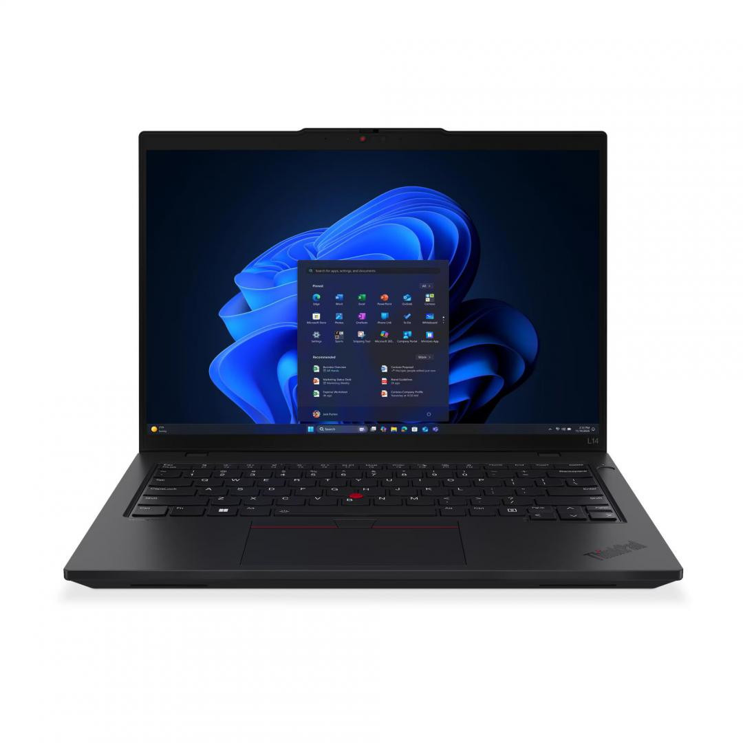 Laptop Business Lenovo ThinkPad L14 Gen 6, cu procesor AMD Ryzen 7 PRO 250, 14'' IPS, 32 GB DDR5, 1 TB SSD, AMD Radeon 780M, Windows 11 Pro, 3 ani Garantie - imaginea 4