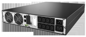 UPS nJoy Balder 3000, 3000W, LCD, USB, Rackmount/Tower 2U - imaginea 5