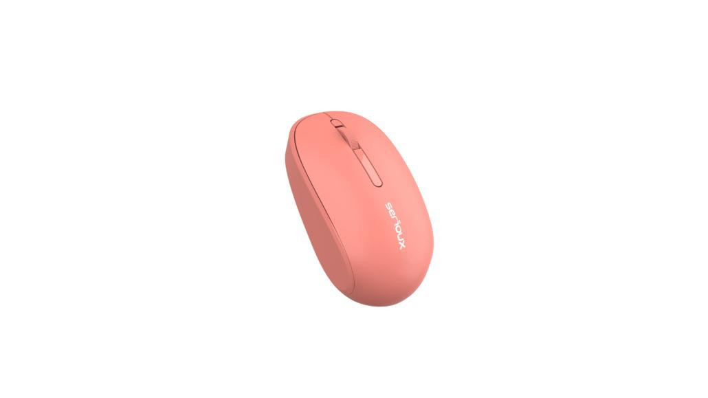 Mouse Serioux Spark 215 Wireless Portocaliu, Senzor: Optic, DPI: 1000, conexiune: Dongle USB 2,4 GHz, banda de frecventa: 2,4 GHz, click silentios, alimentare: 1 baterie AA inclusa, 1,5 V, cerințe OS: Win, Mac, Vista - imaginea 3