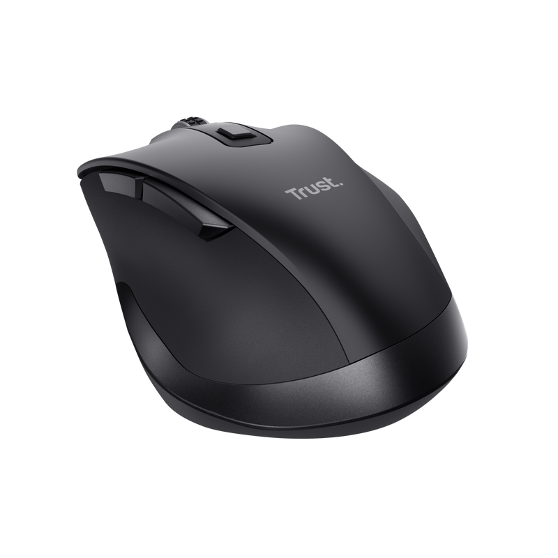 Mouse Wireless TRUST Fyda, 2400 dpi, Negru - imaginea 4