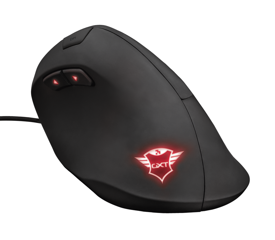 Mouse Gaming Trust GXT 144 Rexx, 10000 dpi, negru - imaginea 4