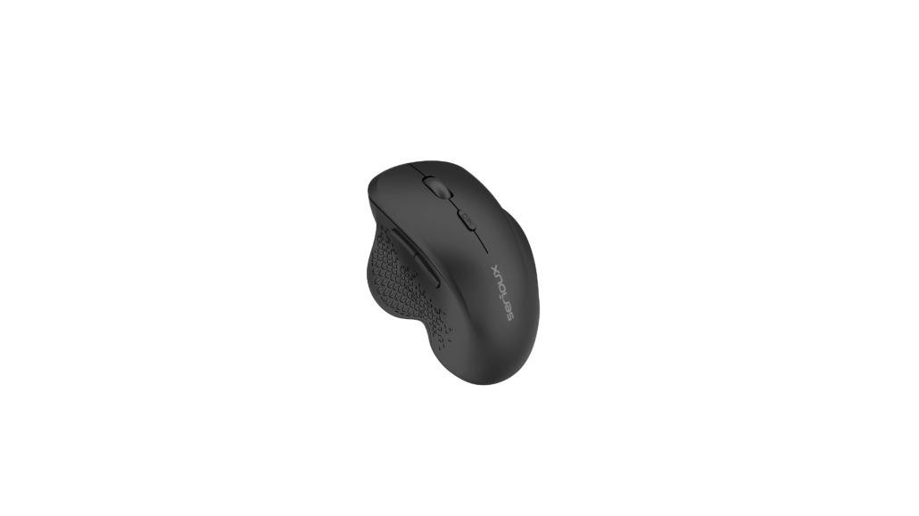 Mouse Serioux Glide 515 Wireless,Negru, Senzor: Optic, DPI: 800/ 1200/ 1600, Conexiune: Dongle USB 2,4 GHz, banda de frecventa: 2,4 GHz, Click silentios, design ergonomic, alimentare: 1 baterie AA inclusa, 1,5 V, cerințe OS: Win, Mac, Vista - imaginea 5