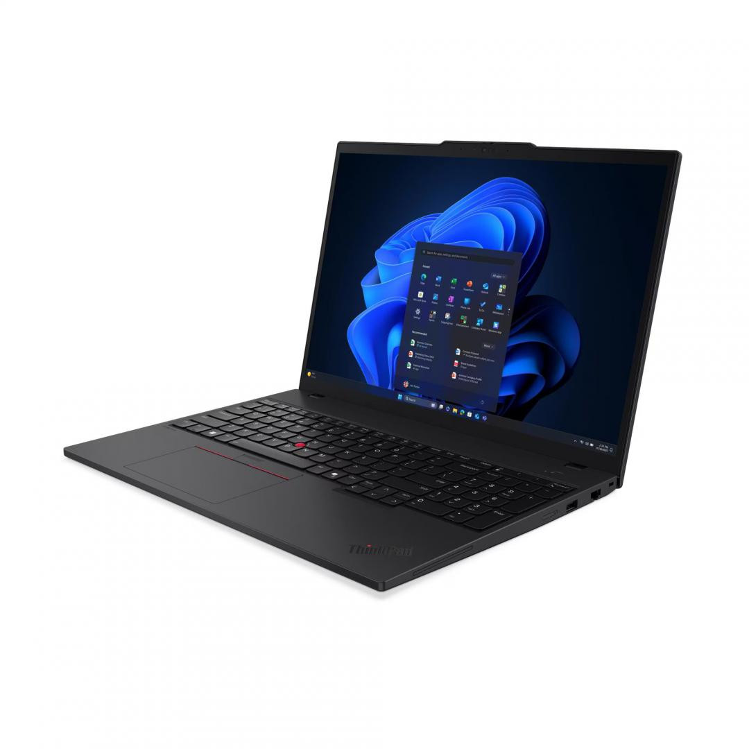 Laptop Business Lenovo ThinkPad T16 Gen 4, cu procesor Intel Core Ultra 7 255U, 16'' IPS, 64 GB DDR5, 1 TB SSD, Intel Graphics, Windows 11 Pro, 3 ani Garantie - imaginea 1
