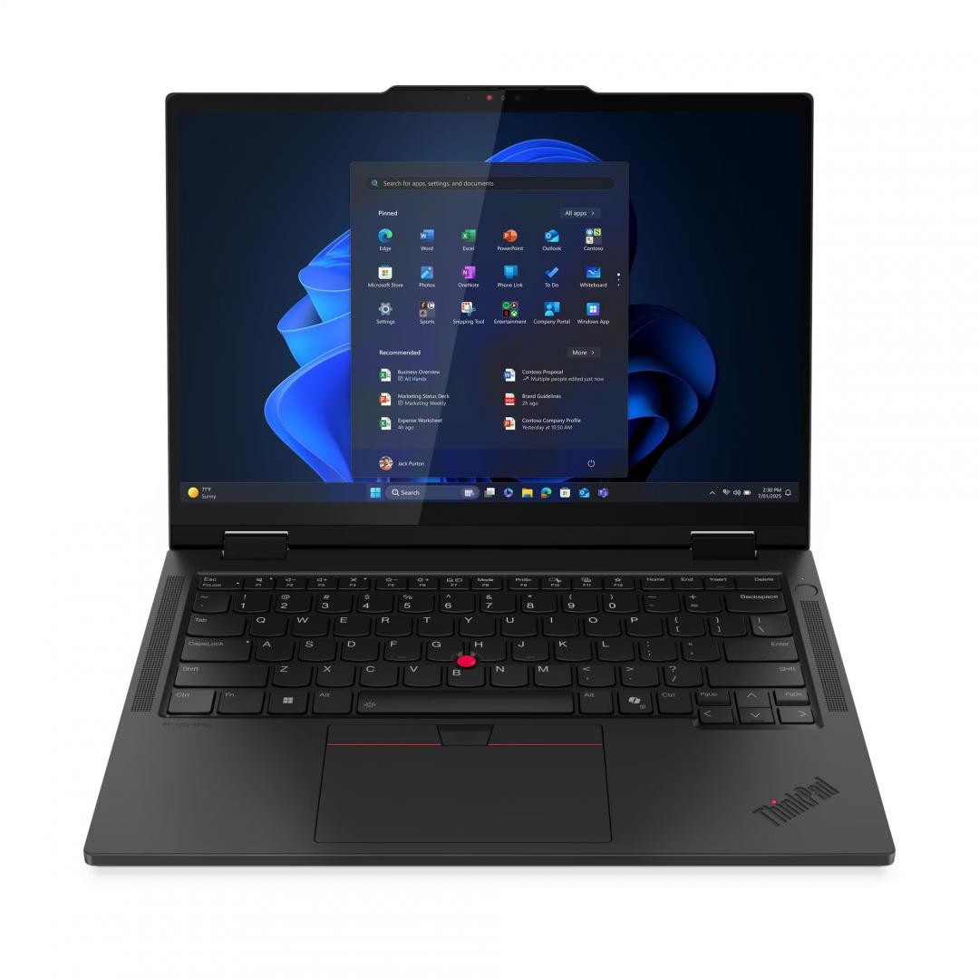Laptop Business Lenovo ThinkPad T14s 2-in-1 Gen 1, cu procesor Intel Core Ultra 7 255U, 14'' IPS Touch, 32 GB LPDDR5x, 1 TB SSD, Intel Graphics, Windows 11 Pro, 3 ani Garantie - imaginea 6