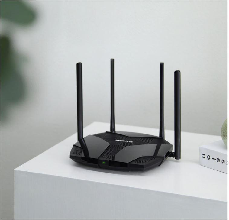 Router wireless MERCUSYS AX3000 Dual-Band Wi-Fi 6 Router, WIFI 6, Dual Band - imaginea 2