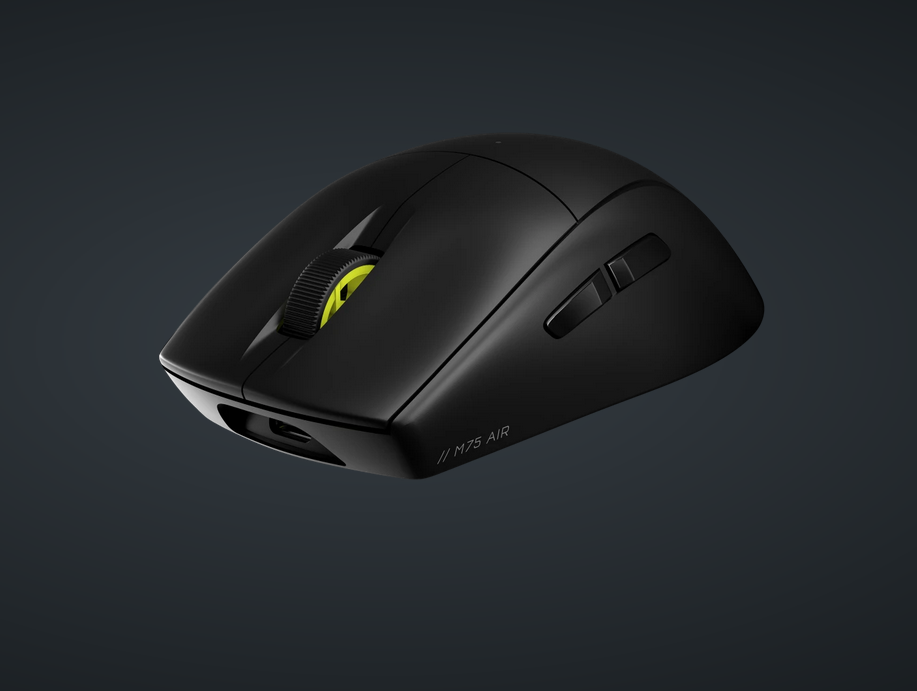 Mouse Gaming Wireless Corsair M75 AIR WIRELESS, 26000 dpi, Negru - imaginea 2