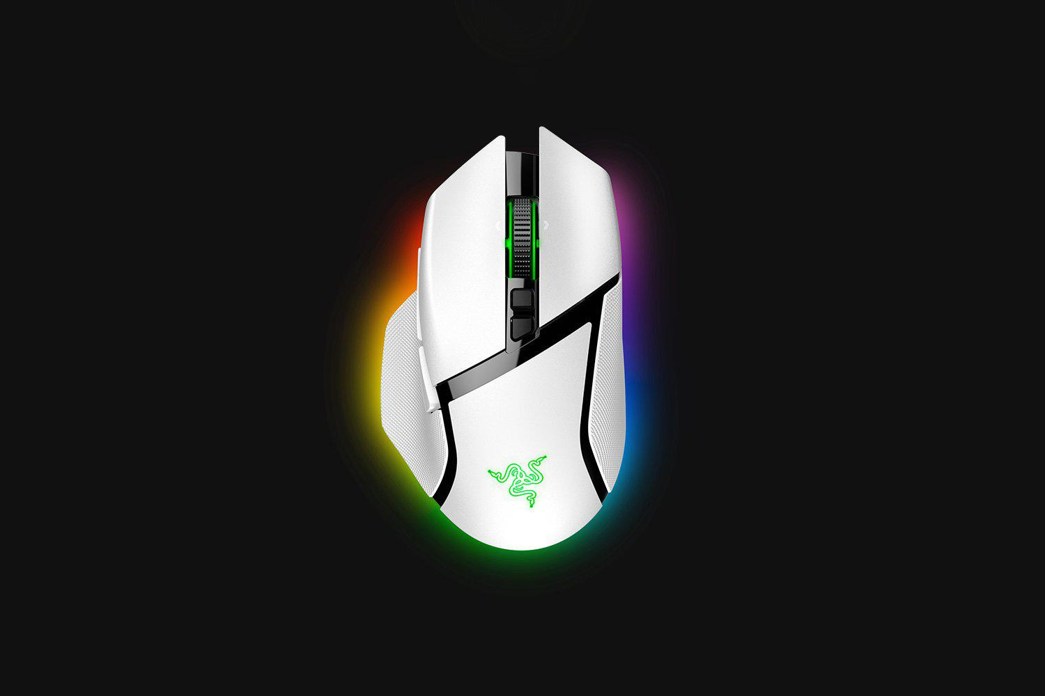 Mouse Gaming Razer Basilisk V3 Pro, 30000 dpi, alb - imaginea 1