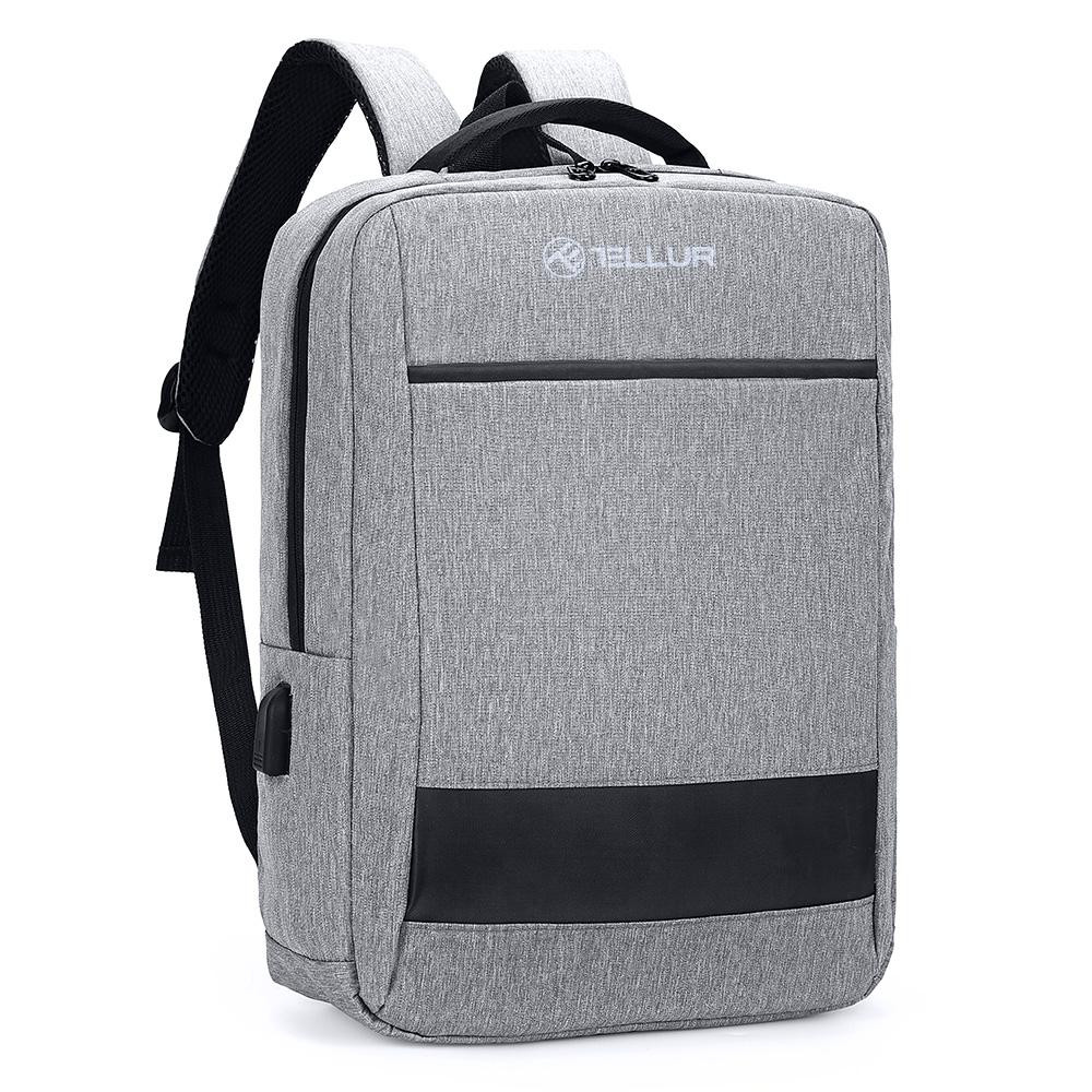 Rucsac laptop Tellur Nomad, Gri, 2 ani Garantie - imaginea 1