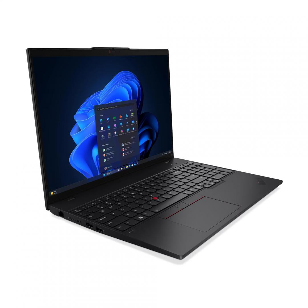 Laptop Business Lenovo ThinkPad L16 Gen 2, cu procesor AMD Ryzen 7 PRO 250, 16'' IPS, 32 GB DDR5, SSD 1 TB, AMD Radeon 780M, Windows 11 Pro, 3 ani Garantie - imaginea 1