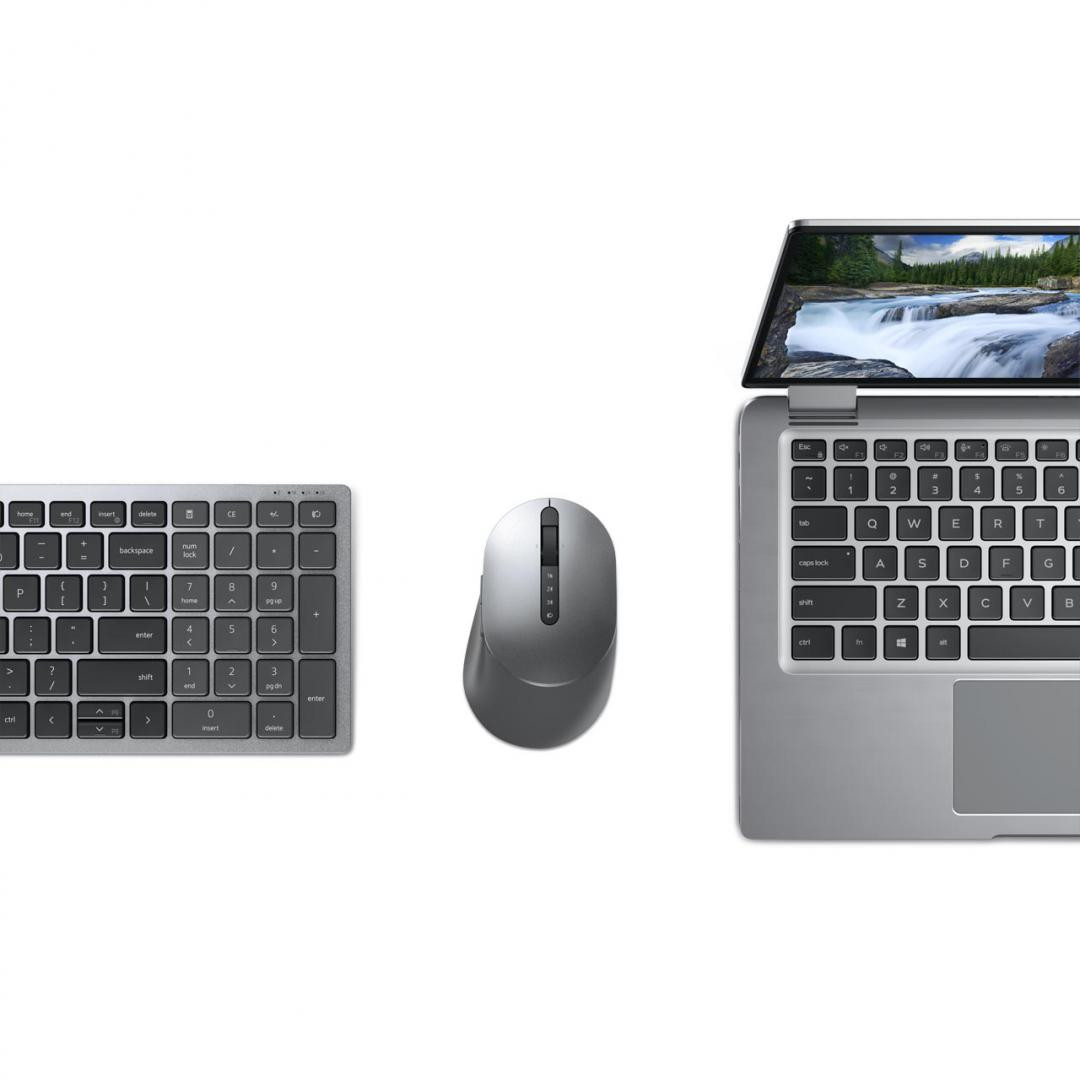 Mouse Wireless Dell MS5320W, 1600 dpi, Gri - imaginea 11