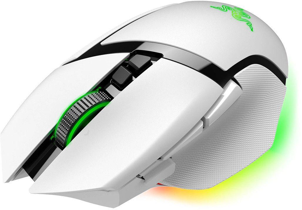 Mouse Gaming Wireless Razer Basilisk V3 Pro 35K, 35000 DPI, Alb - imaginea 2