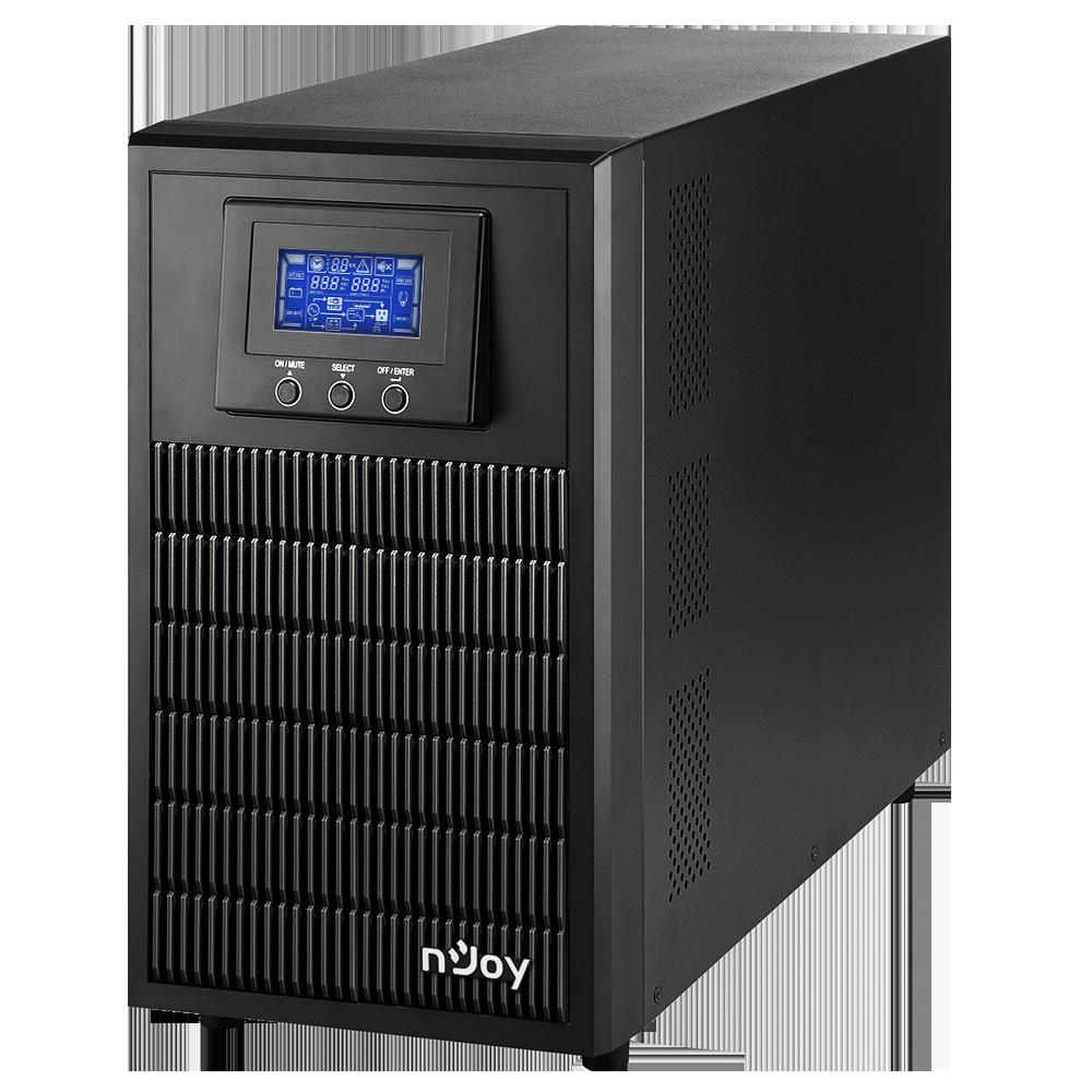 UPS nJoy Aten PRO 3000, 2700W, LCD, USB, Tower - imaginea 1