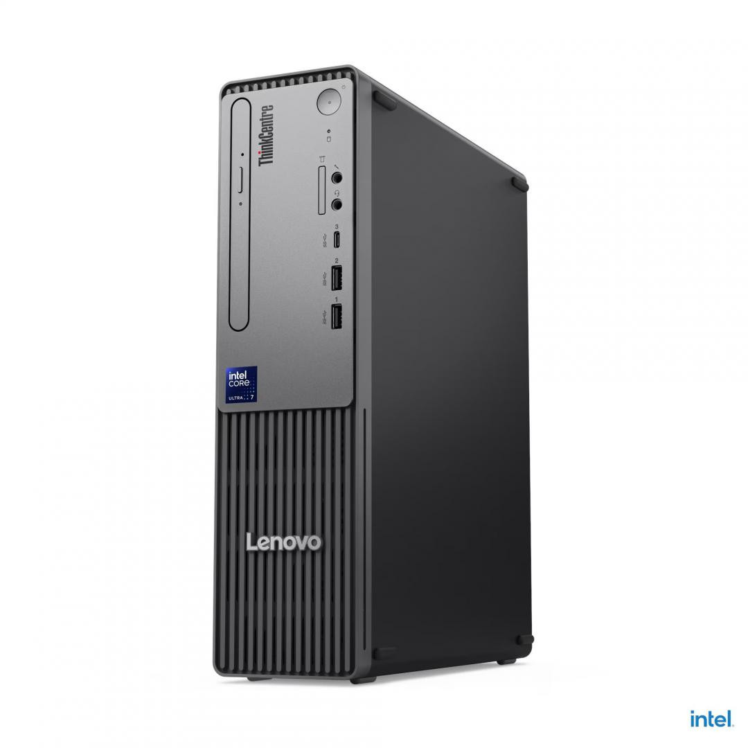 Desktop Business Lenovo ThinkCentre neo 50s Gen 6 cu procesor Intel Core Ultra 7 265 pana la 5.3 GHz, 16 GB DDR5, 512GB SSD, Intel Arc A310 LP, Fara OS, Black, 3 ani Garantie - imaginea 2