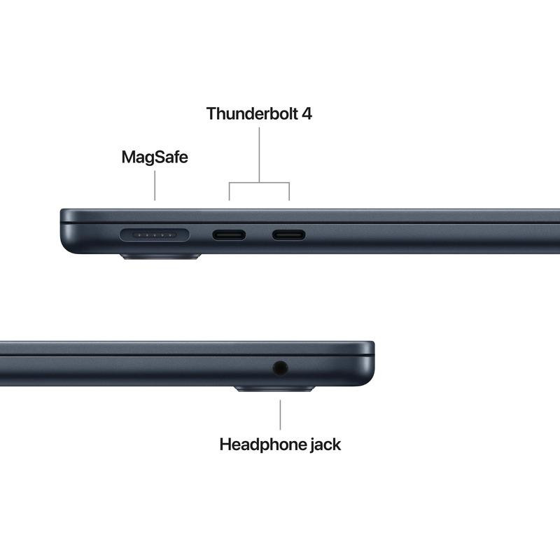 MacBook Air 13.6" Retina/Apple M5 (CPU 10-core, GPU 10-core, NeuralEngine16-core)/16GB/512GB - Midnight - INT KB (No Adapter) - 2026  (CTO from MDHE4RO/A) - imaginea 4