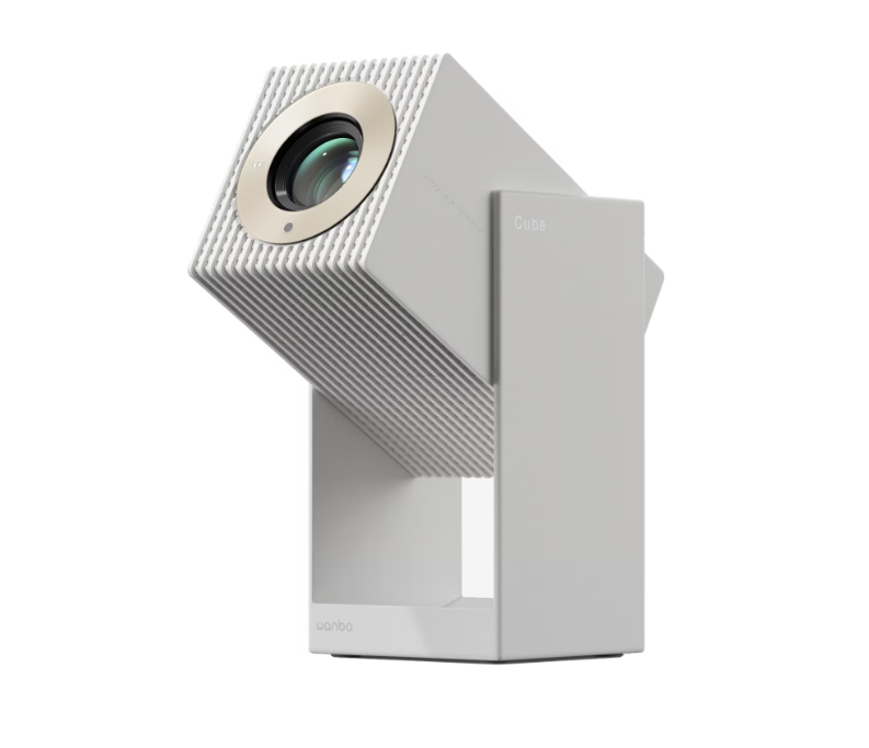 Xiaomi Wanbo Cube 2 PRO White, 500 ANSI, ANDROID TV 11 - imaginea 1