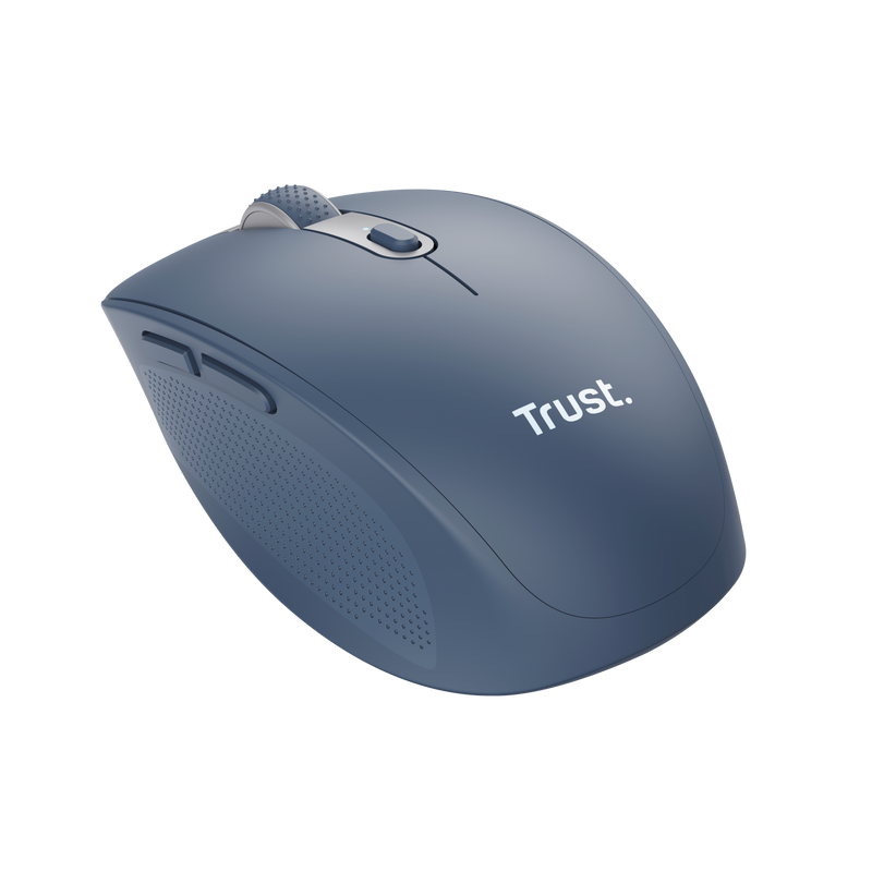Mouse Wireless Trust Ozaa, 3200 DPI, Albastru - imaginea 2