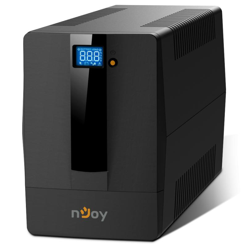 UPS nJoy Horus Plus 1000, 600W, LCD, USB, Tower - imaginea 1