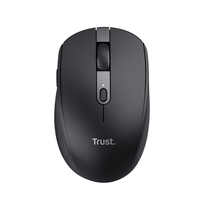 Mouse Wireless TRUST Ozaa, 3200 dpi, Negru - imaginea 1