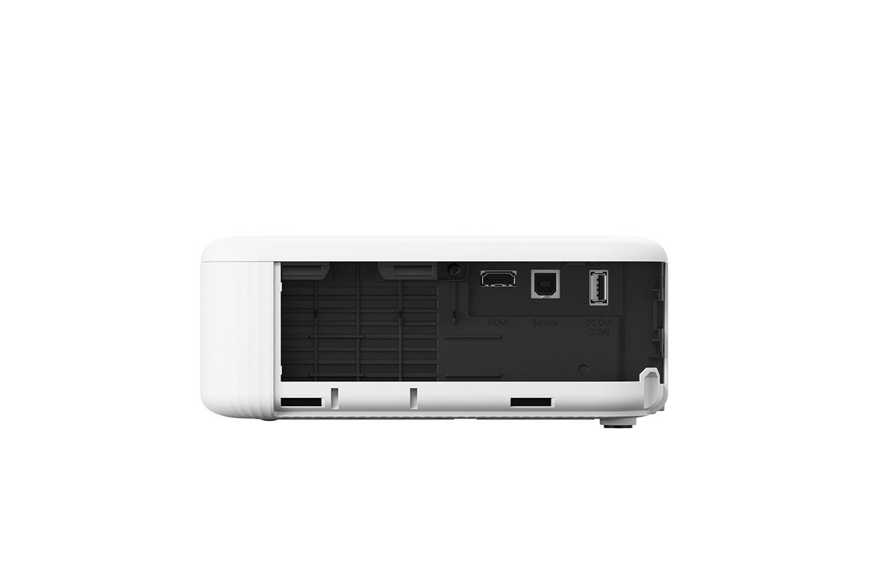 Proiector Epson CO-FH02, 3LCD, 3.000 lumeni/ 2.000 lumeni Ecomode, FHD, 16:9, lampa 6.000 ore/ 12.000 ore Ecomode, corectie ± 30, dimensiune maxima imagine 391", distanta maxima de proiectie 10.4 m, HDMI 1.4, USB 2.0-A, USB 2.0, Android TV, Kensington lock, boxa 5W, MHL audio/video, greutate 2.6 kg - imaginea 3