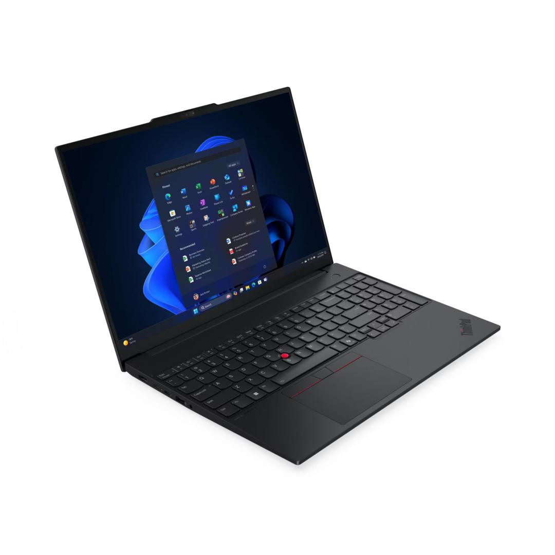 Laptop Business Lenovo ThinkPad E16 Gen 3, cu procesor AMD Ryzen1 7 250, 16'' IPS, 16 GB DDR5, 512 GB SSD, AMD Radeon1 780M, Fara OS, 3 ani Garantie - imaginea 2