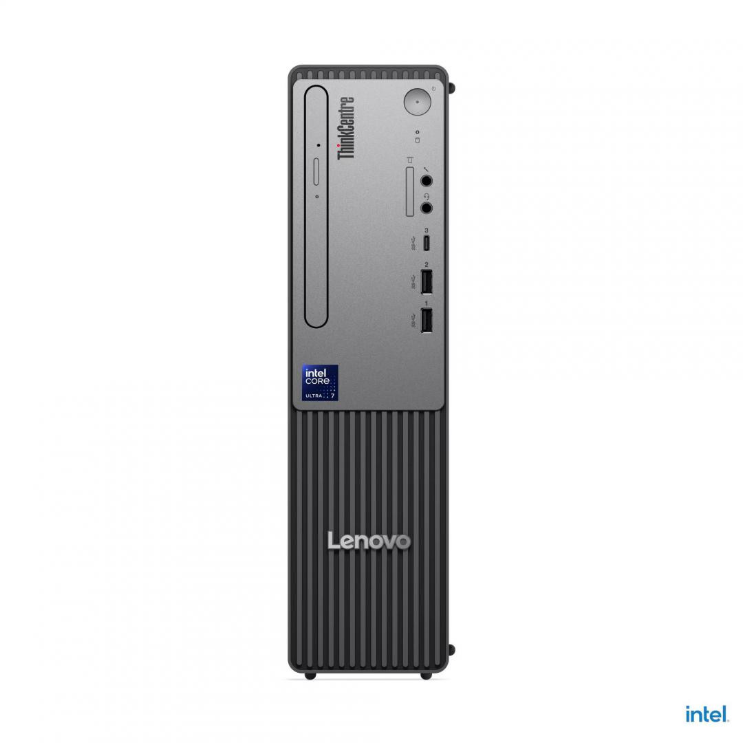 Desktop Business Lenovo ThinkCentre neo 50s Gen 6 cu procesor Intel Core Ultra 7 265 pana la 5.3 GHz, 16 GB DDR5, 512GB SSD, Intel Arc A310 LP, Fara OS, Black, 3 ani Garantie - imaginea 3