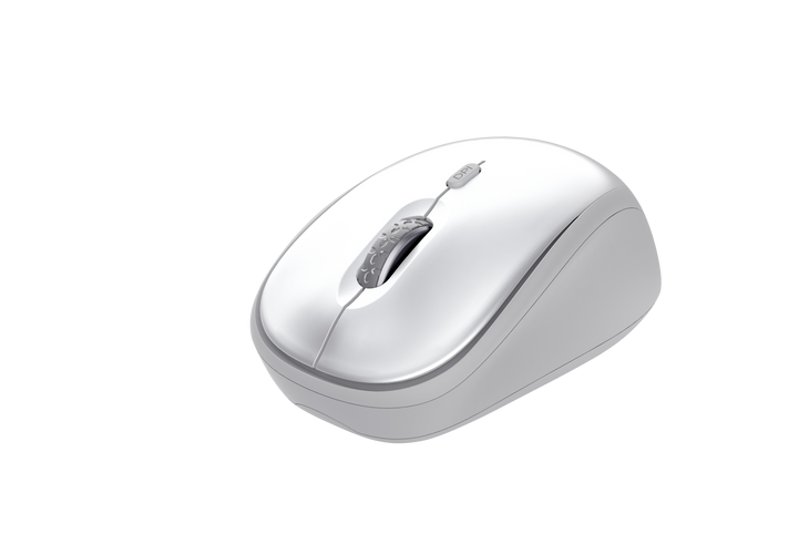 Kit Wireless tastatura si mouse Trust Ody II, taste numerice, alb - imaginea 3