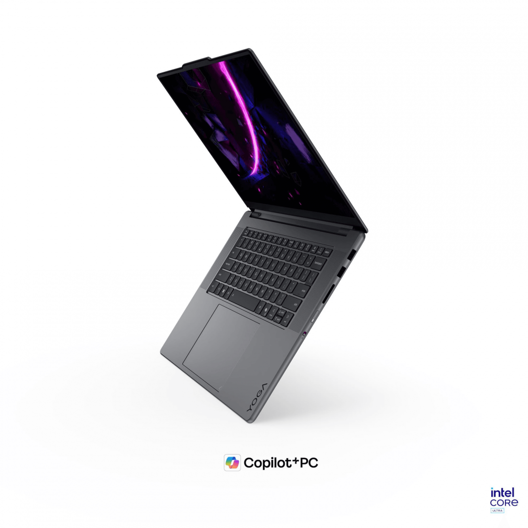 Laptop Consumer LENOVO Yoga Pro 9 16IPH11, cu procesor Intel Core Ultra 7 356H, 16'' OLED, 32 GB LPDDR5x, 1 TB, NVIDIA GeForce RTX 5060, 8GB GDDR7, Windows 11 Pro, 3 ani Garantie - imaginea 9