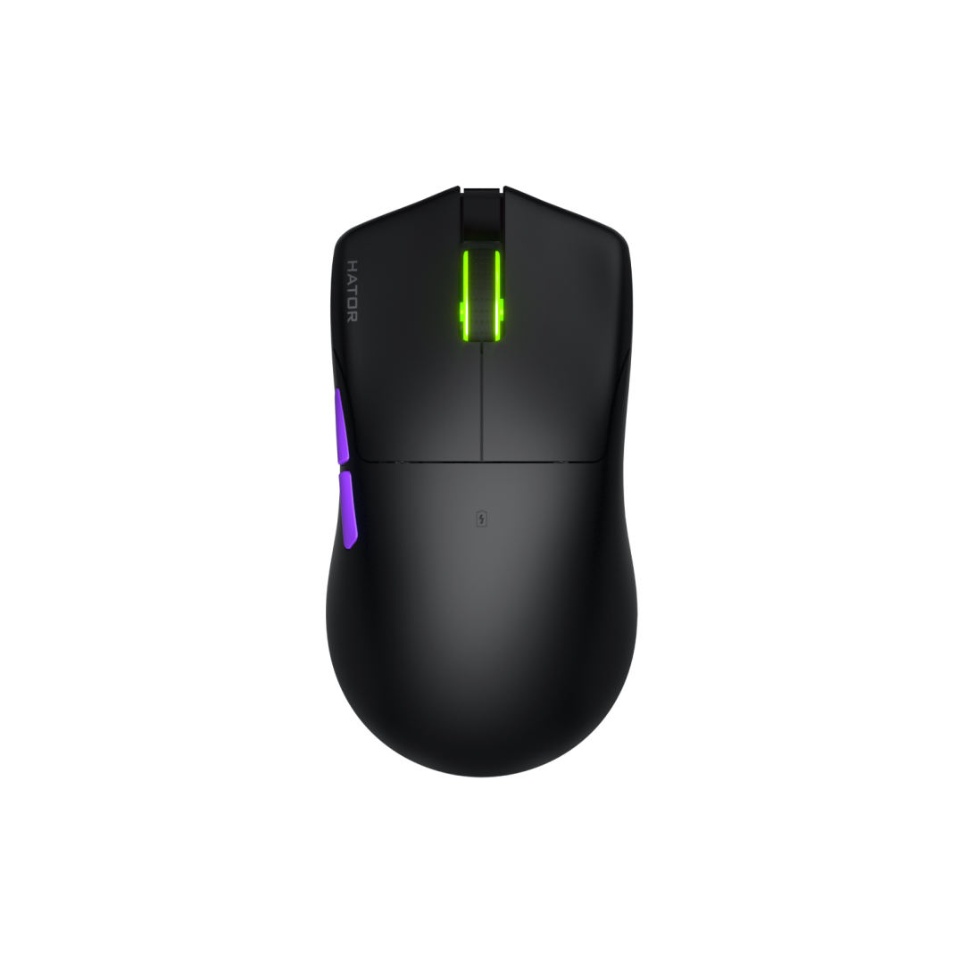 Mouse Gaming Wireless HATOR Pulsar 3 ULTRA 4K Wireless, 30000 DPI, Negru - imaginea 1