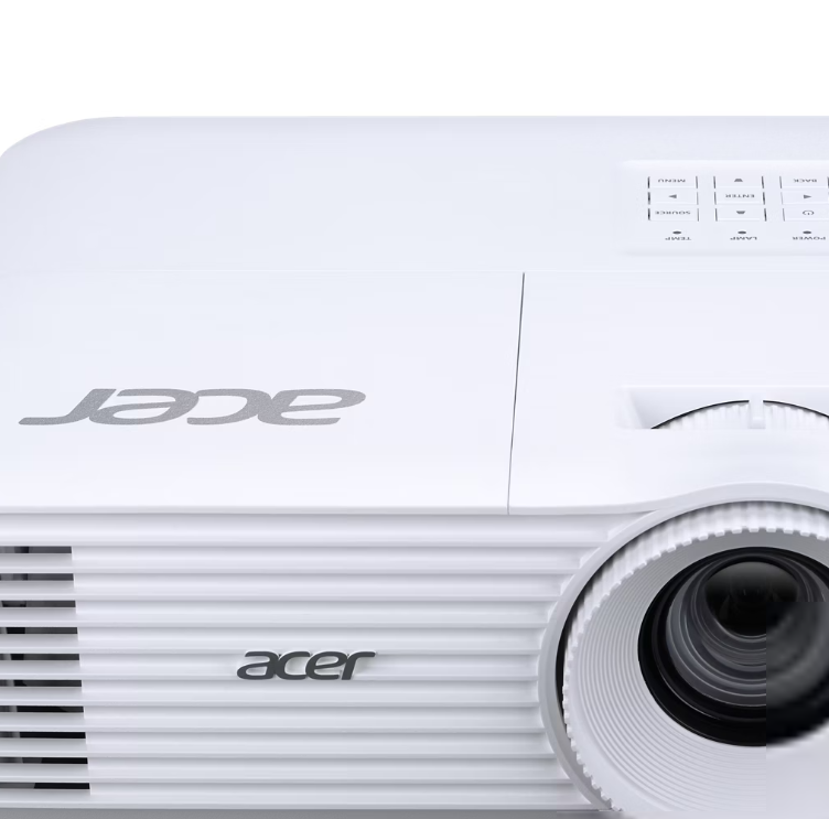 Videoproiector Acer P5550, FHD 1920* 1080, 5.200 lumeni, up to WUXGA 1920* 1200, 16:9/ 4:3, 18.000:1, dimensiune maxima imagine 7.62 m (300"), zoom 1.3x, 2* HDMI, HDBaseTx 1, RJ45, audio in/ out, USB Type-A Out, DC Out (5V/1.5A), boxa 10W, RS232, D-sub, DLP 3D Ready, HDMI 3D Ready, 144Hz 24p 3D - imaginea 3
