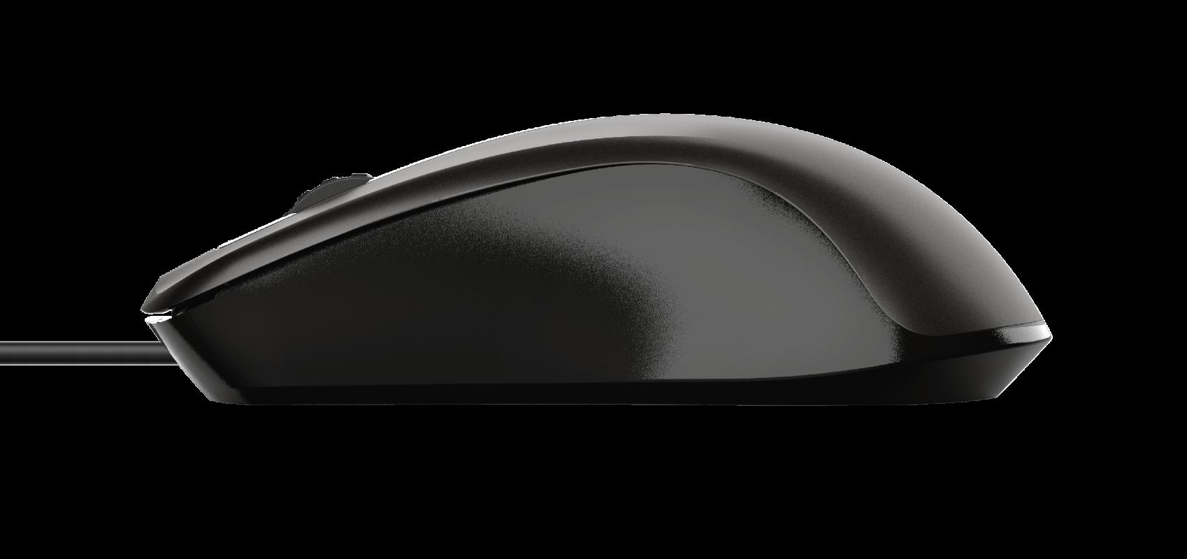 Mouse Trust Carve, 1200 dpi, Negru - imaginea 5